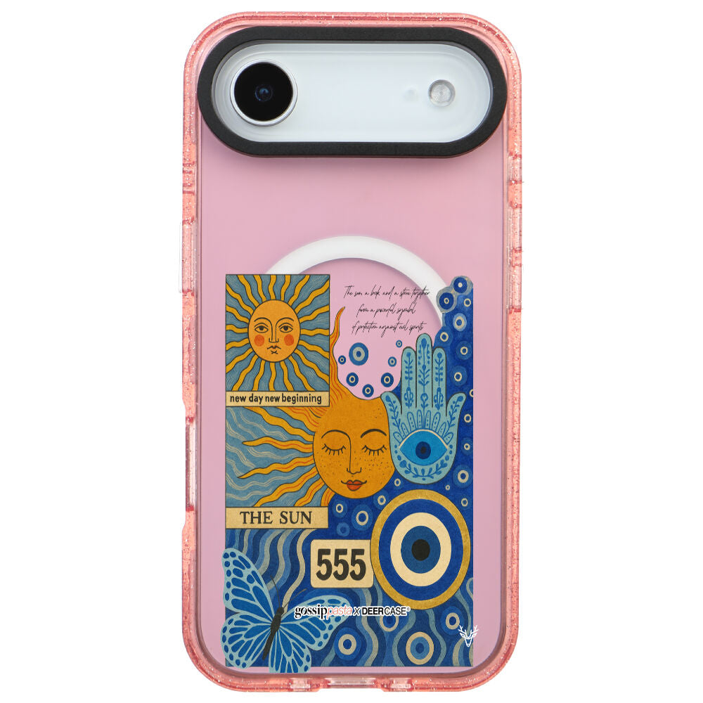 MagsafeliArtycaseSimliPembe