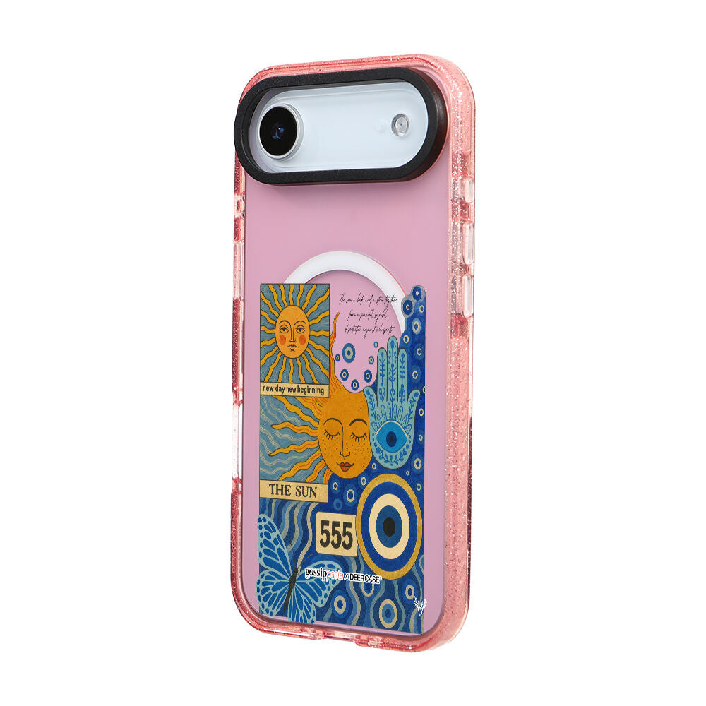MagsafeliArtycaseSimliPembe