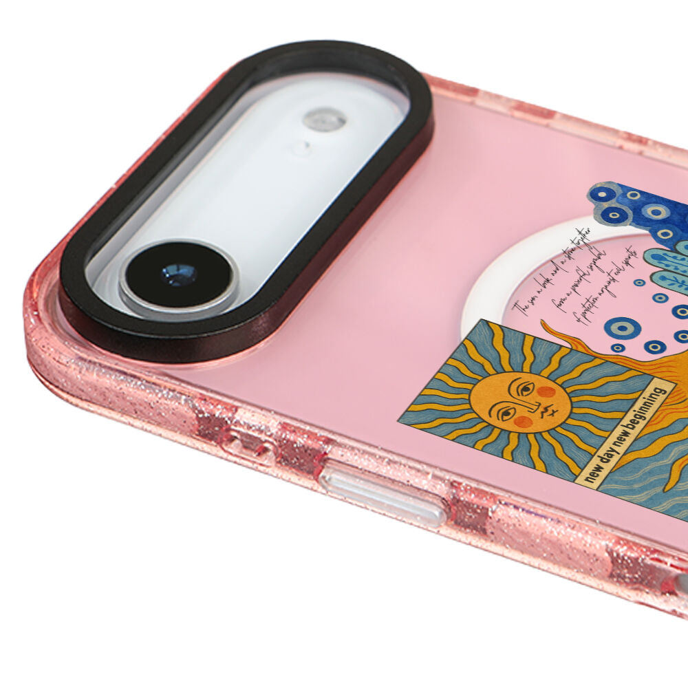 MagsafeliArtycaseSimliPembe