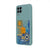 Samsung M53 The Sun Gossip Telefon Kılıfı - Renkli Silikon - Haki