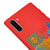 Samsung Note 10 The Sun Gossip Telefon Kılıfı - Renkli Silikon - Kırmızı