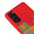 Samsung S20 The Sun Gossip Telefon Kılıfı - Renkli Silikon - Kırmızı