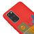 Samsung S20 Plus The Sun Gossip Telefon Kılıfı - Renkli Silikon - Kırmızı