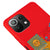 Xiaomi Mi 11 Lite The Sun Gossip Telefon Kılıfı - Renkli Silikon - Kırmızı