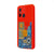 Xiaomi Redmi 12C The Sun Gossip Telefon Kılıfı - Renkli Silikon - Kırmızı