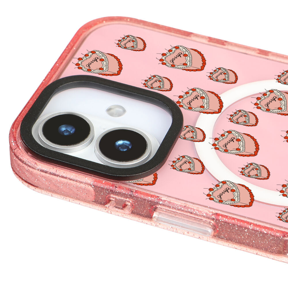 MagsafeliArtycaseSimliPembe