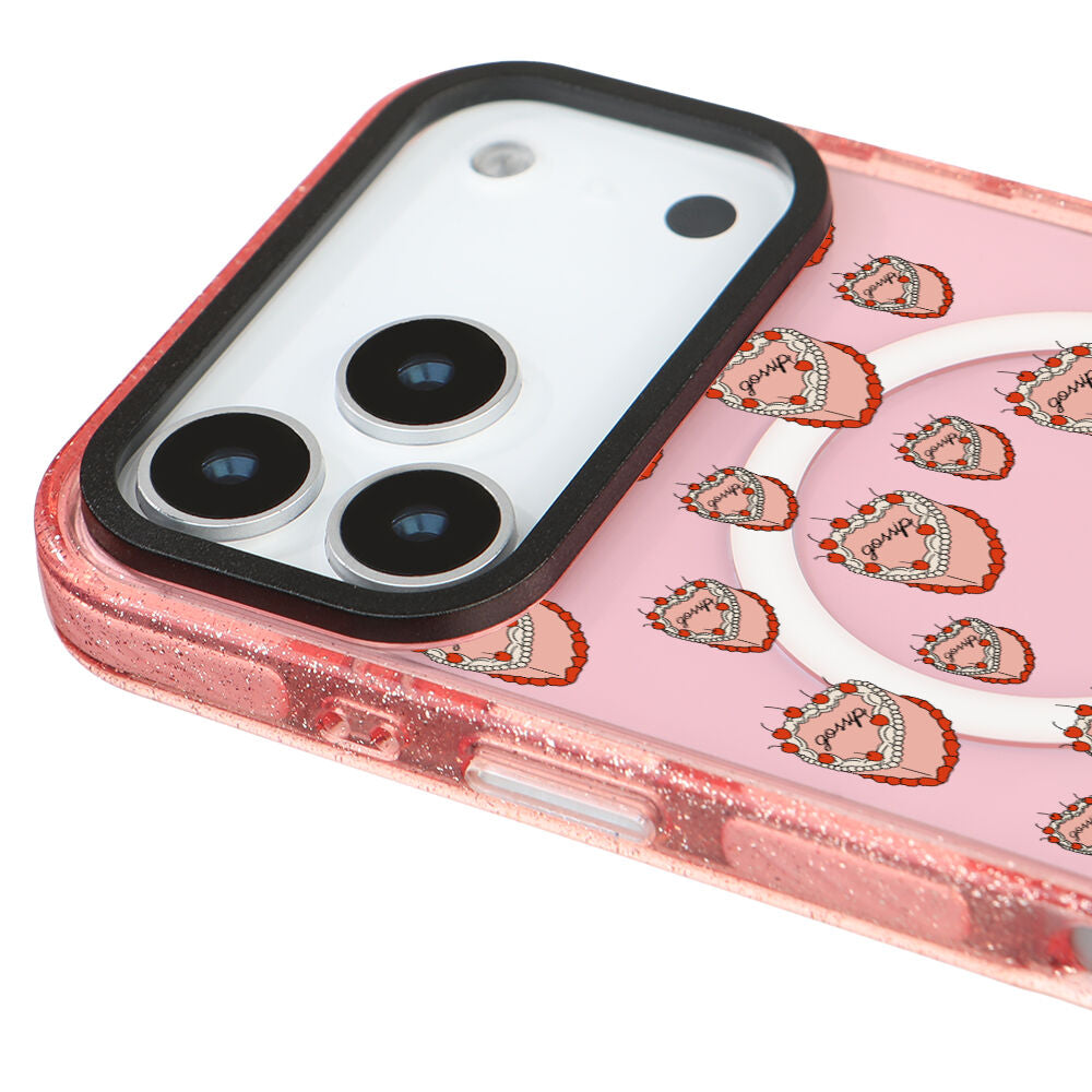MagsafeliArtycaseSimliPembe