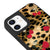 iPhone 12 Leopard Cherry Pattern Telefon Kılıfı - Glossy - Popsoketsiz