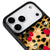 iPhone 17 Pro Max Leopard Cherry Pattern Telefon Kılıfı - Glossy - Popsoketsiz