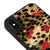 iPhone X Leopard Cherry Pattern Telefon Kılıfı - Glossy - Popsoketsiz