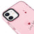 iPhone 12 Lucky Gossip Girl Telefon Kılıfı - Artycase - Simli Pembe