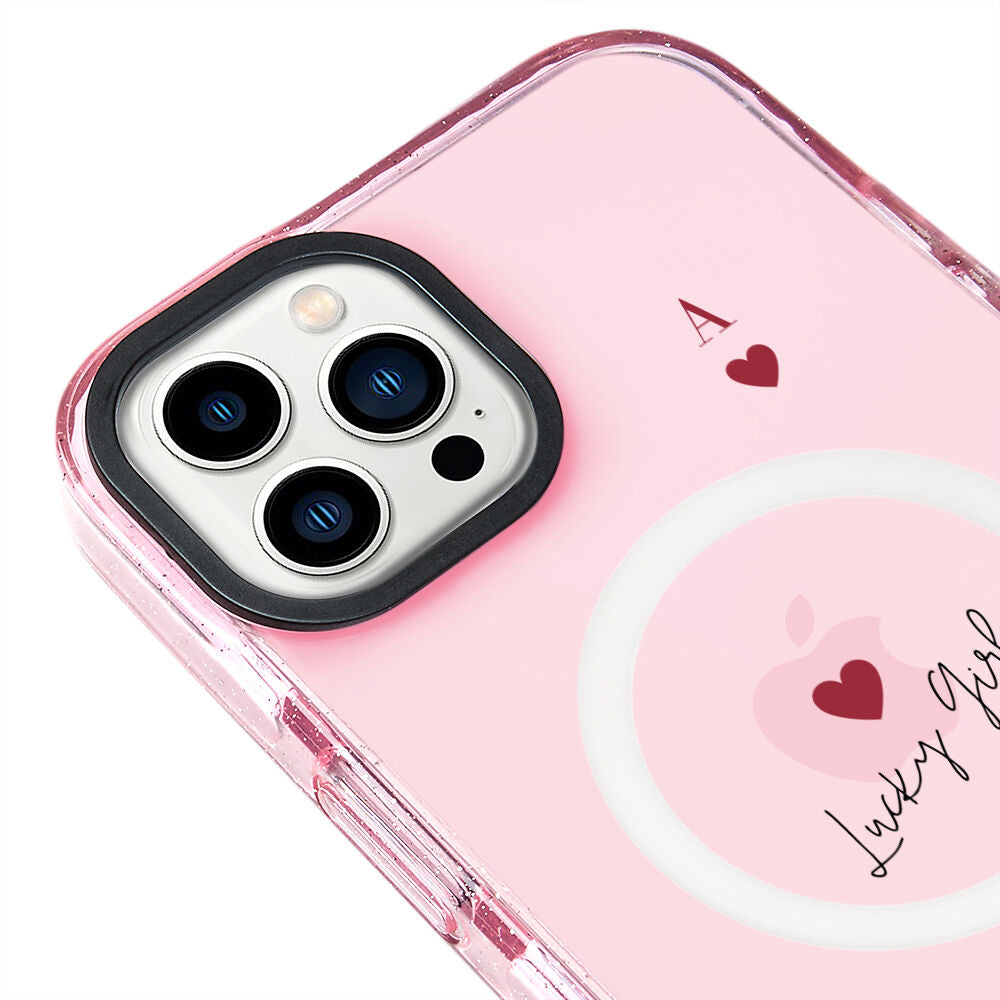 MagsafeliArtycaseSimliPembe