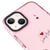 iPhone 14 Plus Lucky Gossip Girl Telefon Kılıfı - Artycase - Simli Pembe