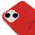 iPhone 15 Lucky Gossip Girl Telefon Kılıfı - Renkli Silikon - Kırmızı
