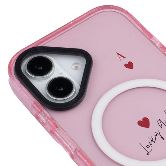 MagsafeliArtycaseSimliPembe