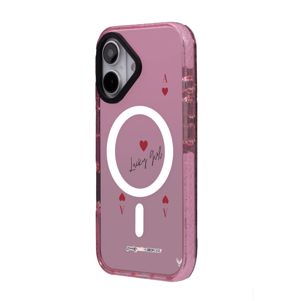 MagsafeliArtycaseSimliPembe