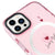 iPhone 16 Pro Gossip Girl Telefon Kılıfı - Magsafeli Artycase - Simli Pembe
