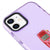 iPhone 11 No Harm Telefon Kılıfı - Artycase - Simli Mor