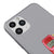 iPhone 11 Pro No Harm Telefon Kılıfı - Renkli Silikon - Gri