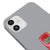 iPhone 12 Mini No Harm Telefon Kılıfı - Renkli Silikon - Gri