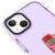 iPhone 13 No Harm Telefon Kılıfı - Artycase - Simli Mor