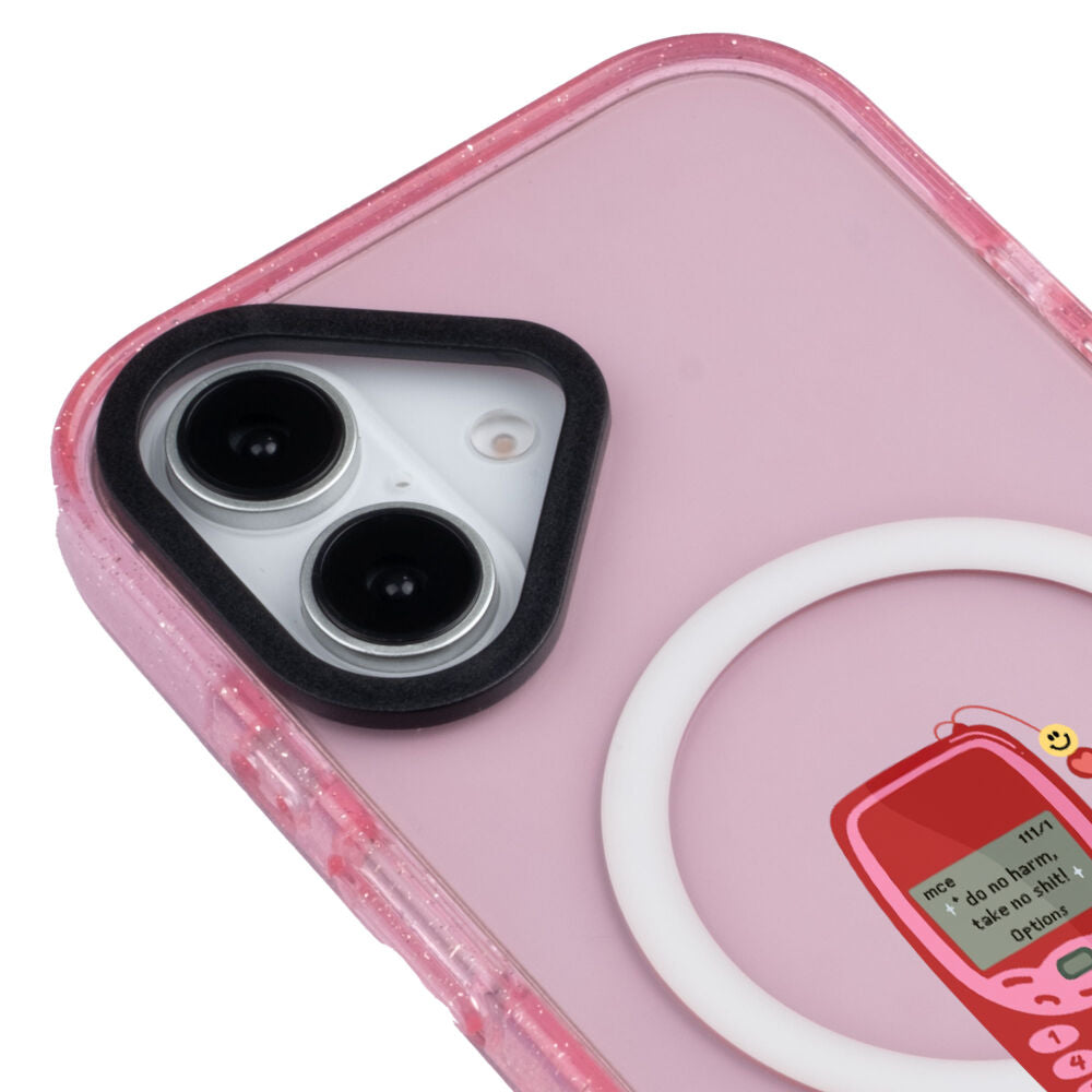 MagsafeliArtycaseSimliPembe
