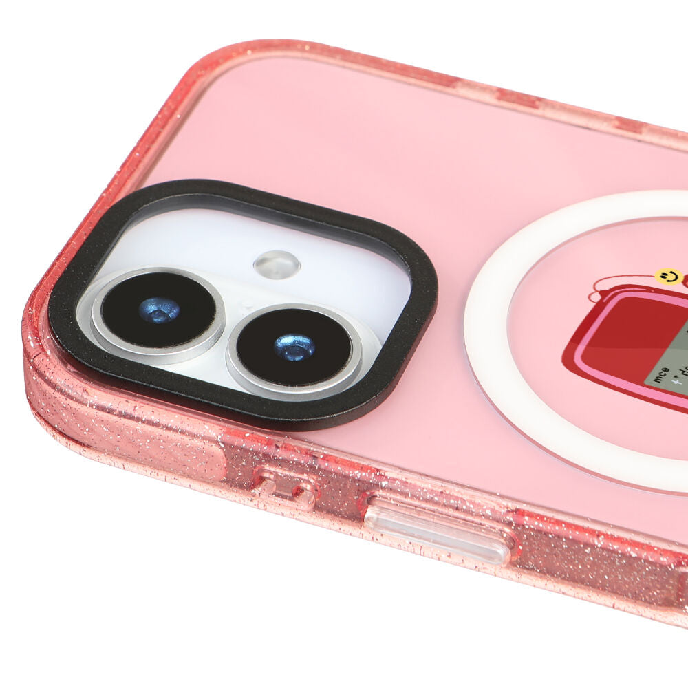 MagsafeliArtycaseSimliPembe