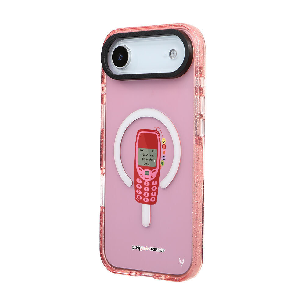 MagsafeliArtycaseSimliPembe