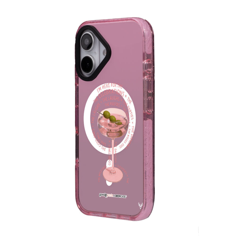 MagsafeliArtycaseSimliPembe