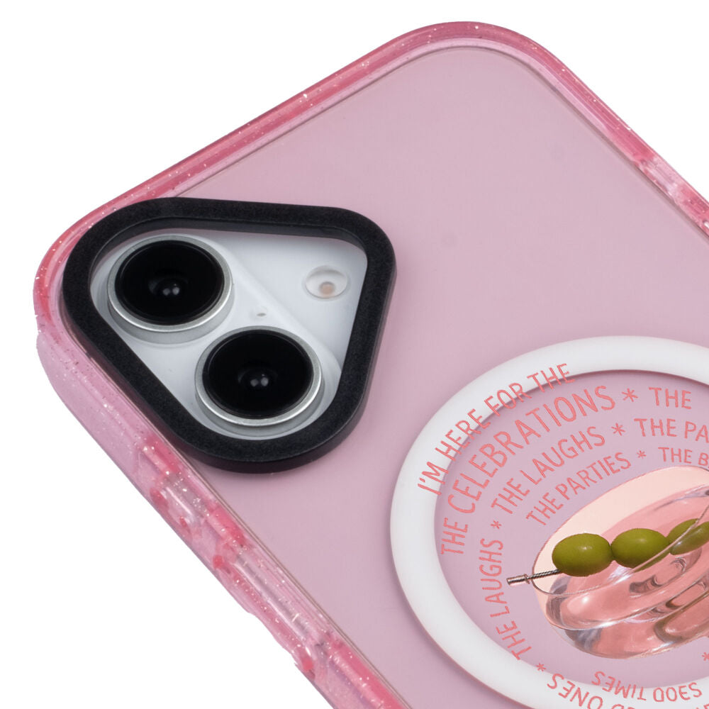 MagsafeliArtycaseSimliPembe