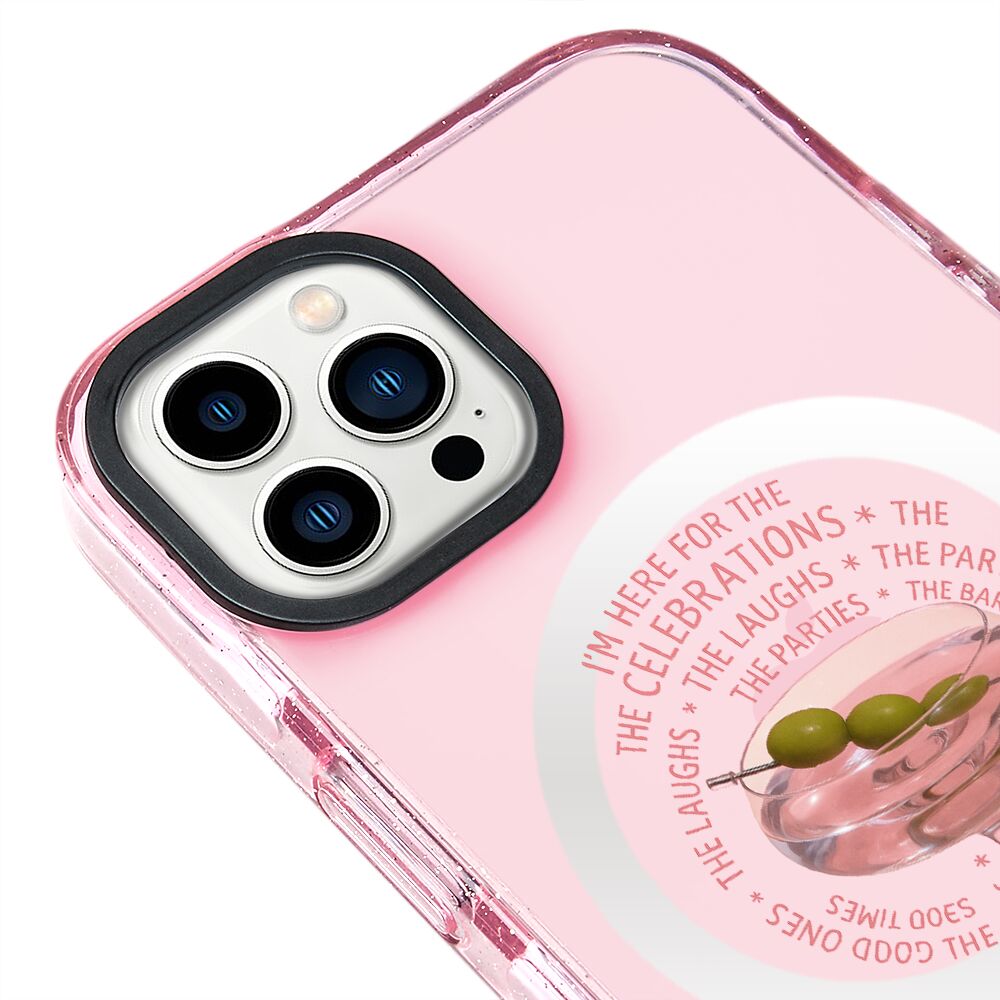 MagsafeliArtycaseSimliPembe