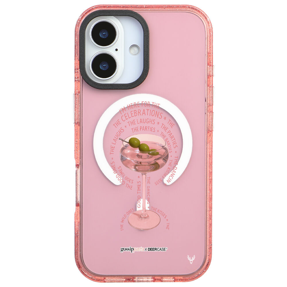 MagsafeliArtycaseSimliPembe