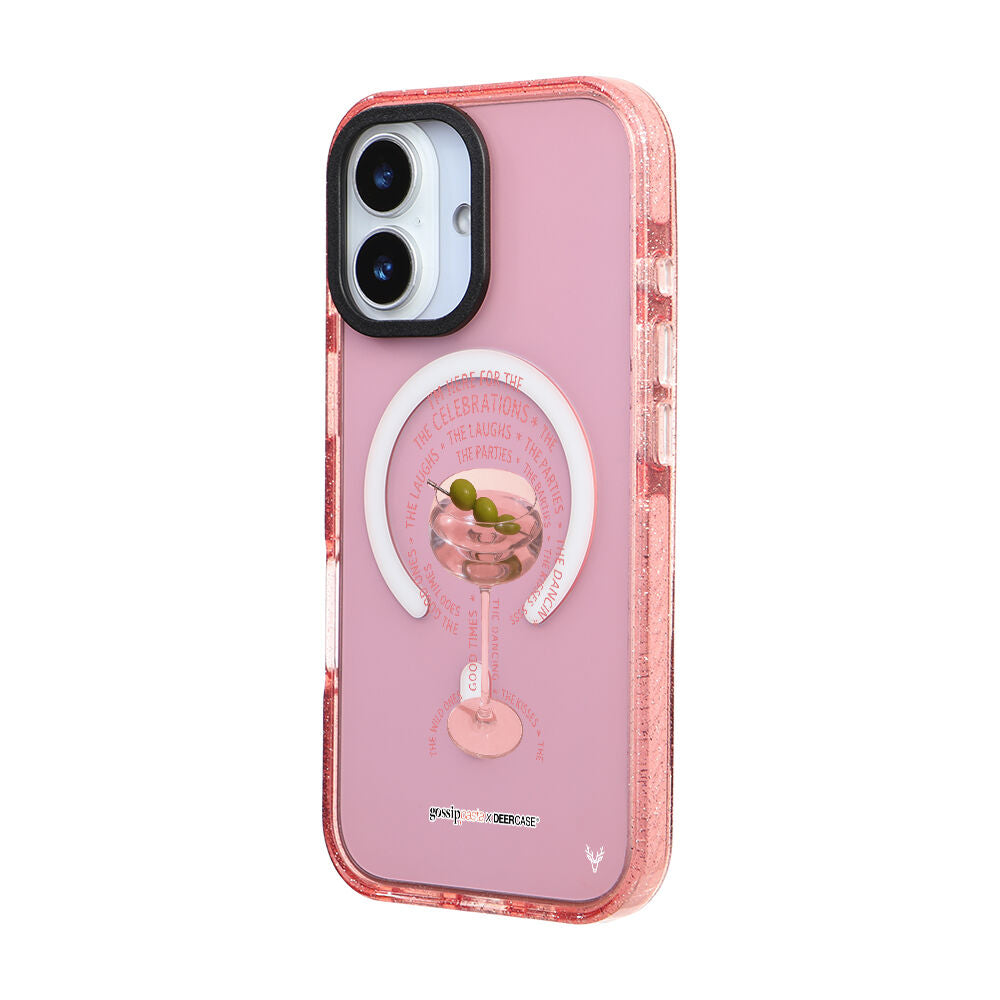 MagsafeliArtycaseSimliPembe