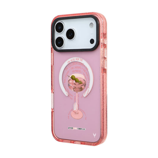 MagsafeliArtycaseSimliPembe