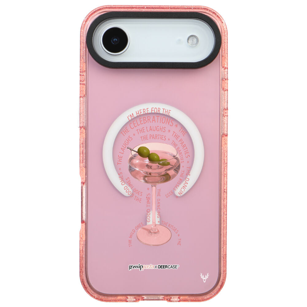 MagsafeliArtycaseSimliPembe