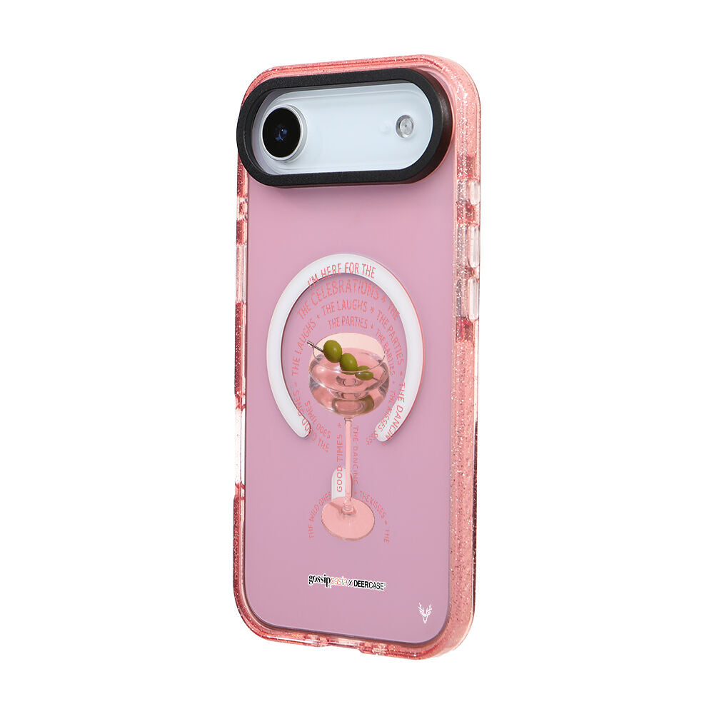 MagsafeliArtycaseSimliPembe