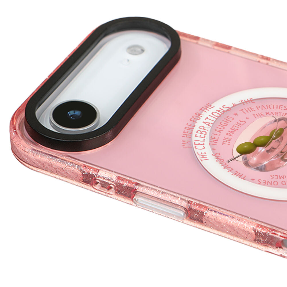 MagsafeliArtycaseSimliPembe