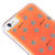 iPhone 6 Plus Shine Star Telefon Kılıfı - Neon - Turuncu