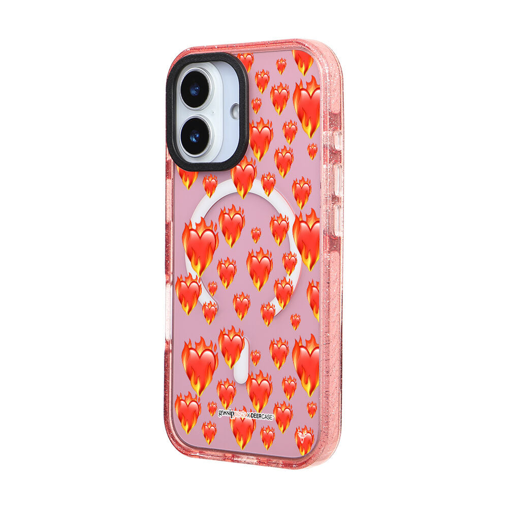 MagsafeliArtycaseSimliPembe