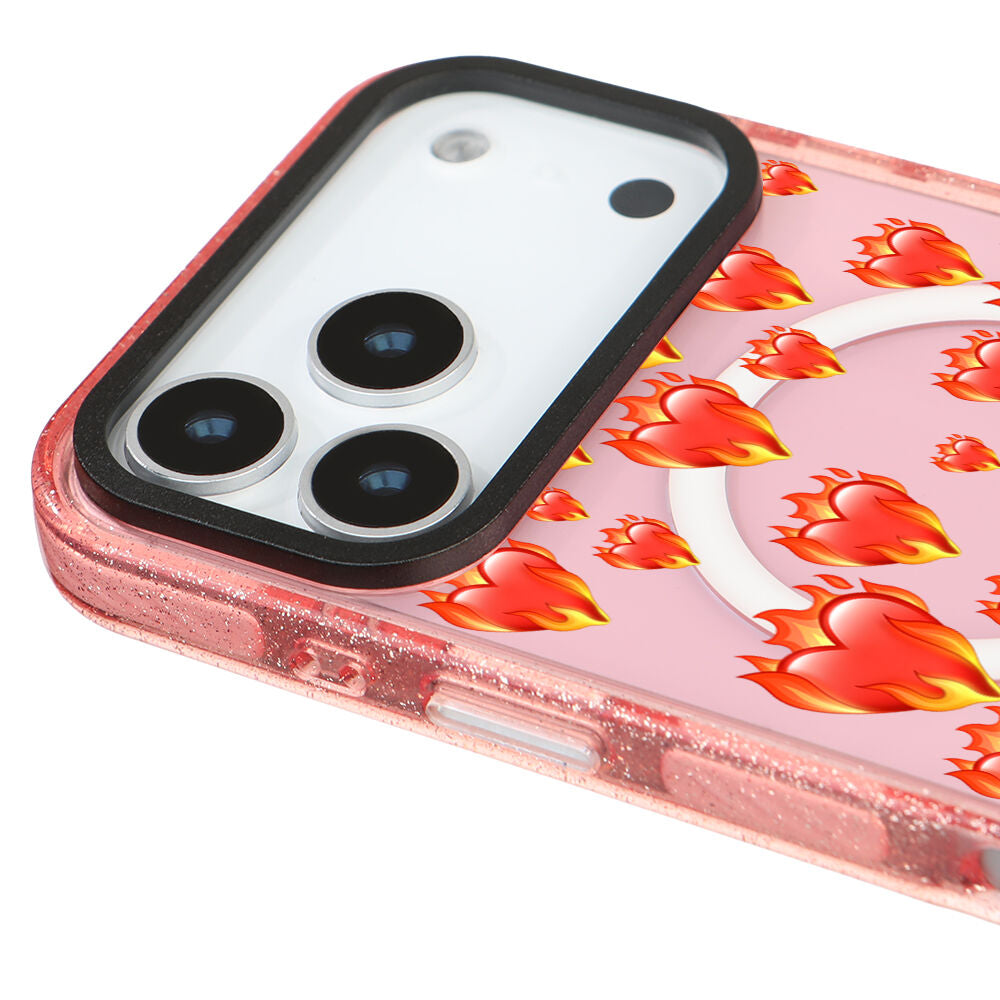 MagsafeliArtycaseSimliPembe