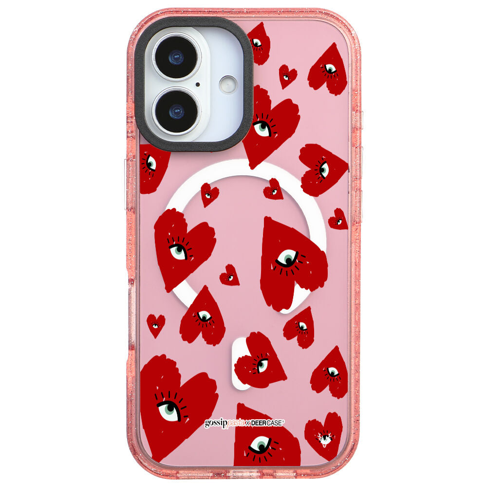 MagsafeliArtycaseSimliPembe