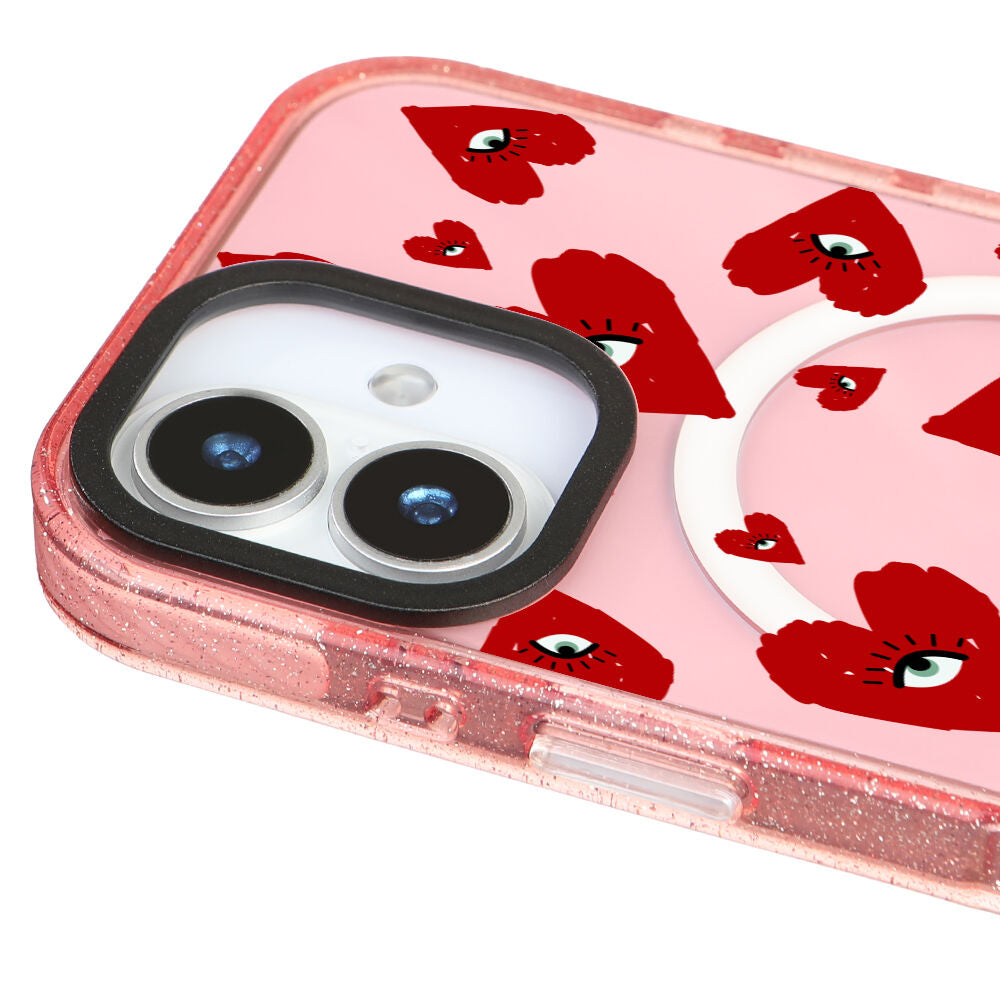 MagsafeliArtycaseSimliPembe