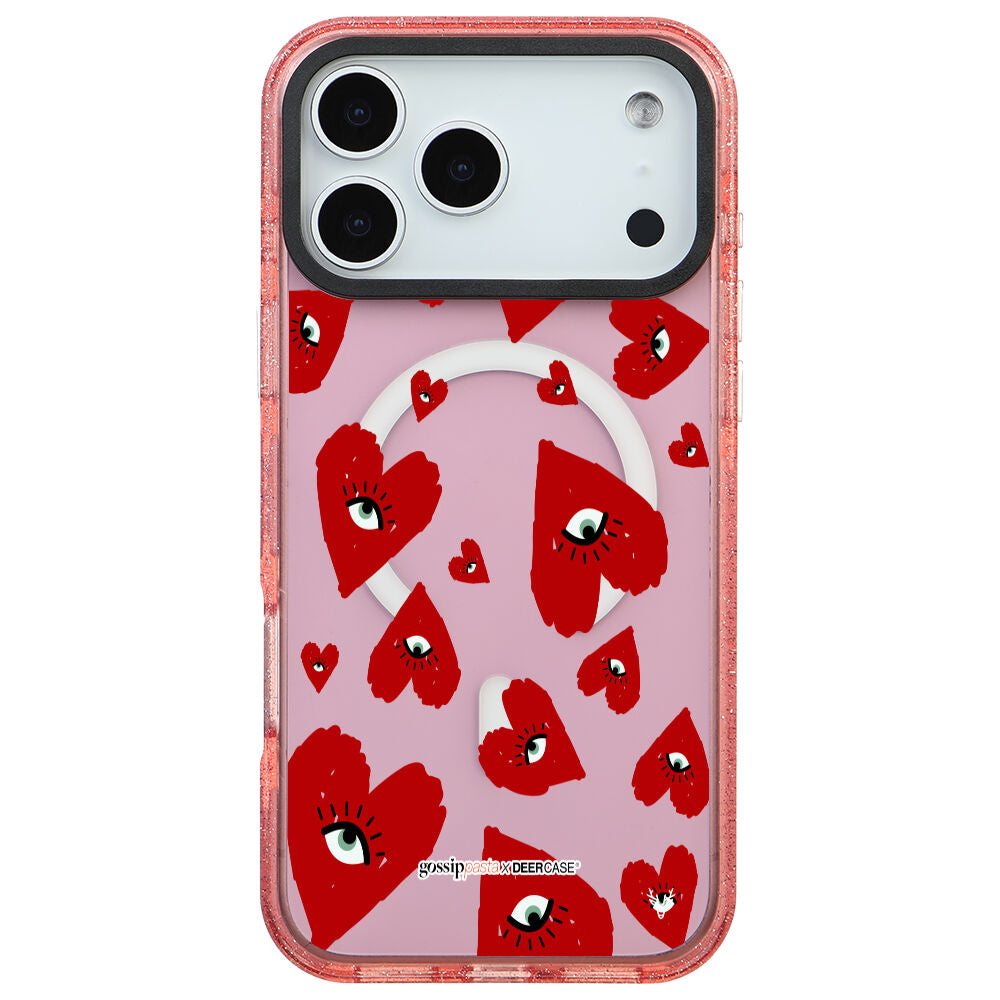 MagsafeliArtycaseSimliPembe