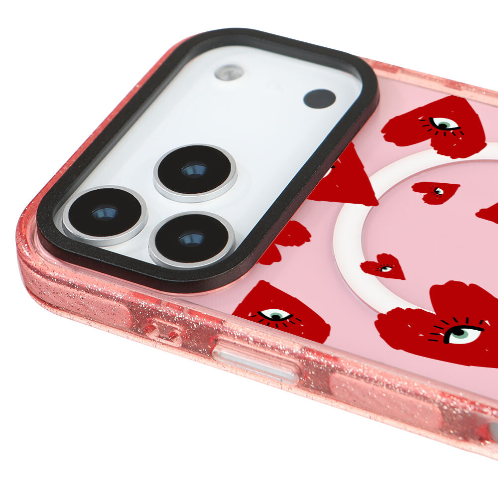 MagsafeliArtycaseSimliPembe