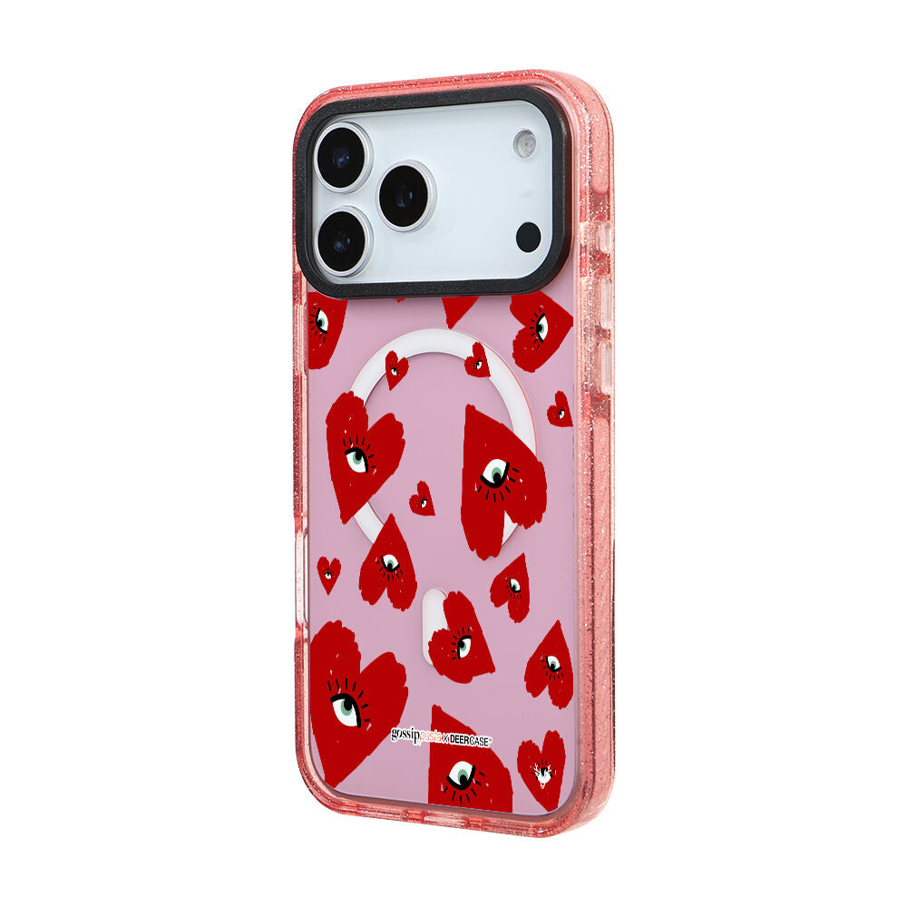 MagsafeliArtycaseSimliPembe