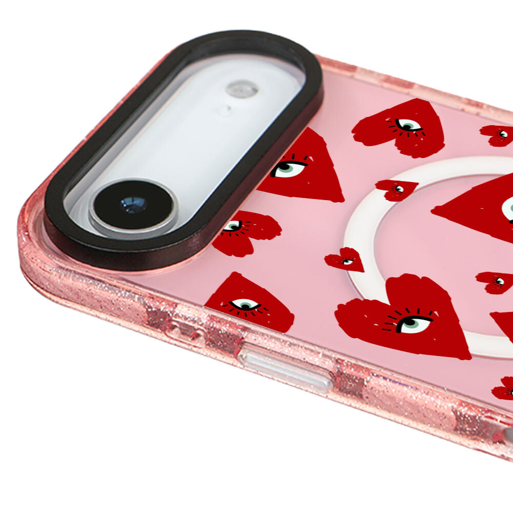 MagsafeliArtycaseSimliPembe