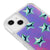 iPhone 13 Mini Gossip Star Telefon Kılıfı - Neon - Violet