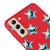Samsung S21 Gossip Stars Telefon Kılıfı - Renkli Silikon - Kırmızı