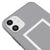 iPhone 11 Lovelandık Gossip Telefon Kılıfı - Renkli Silikon - Gri