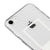 iPhone 7 Lovelandık Çerçeve Telefon Kılıfı - Şeffaf - Saydam